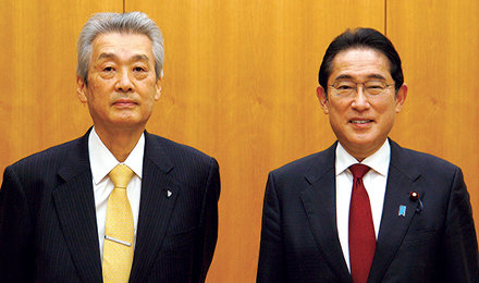 岸田総理と新型コロナの感染症法上の位置付けの見直しなどについて会談