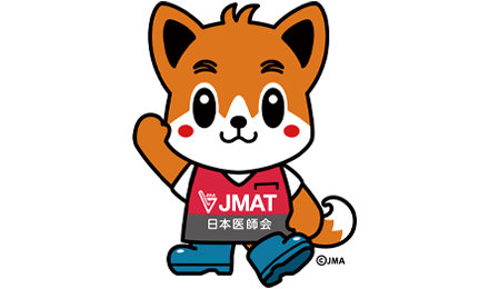 秋田県の豪雨災害を受けてJMATを派遣