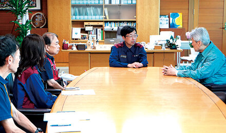木村熊本県知事との会談